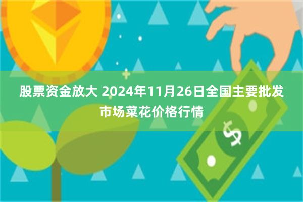 股票资金放大 2024年11月26日全国主要批发市场菜花价格行情