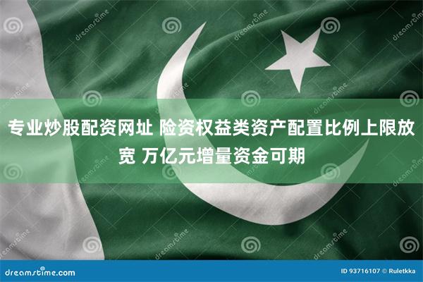 专业炒股配资网址 险资权益类资产配置比例上限放宽 万亿元增量资金可期