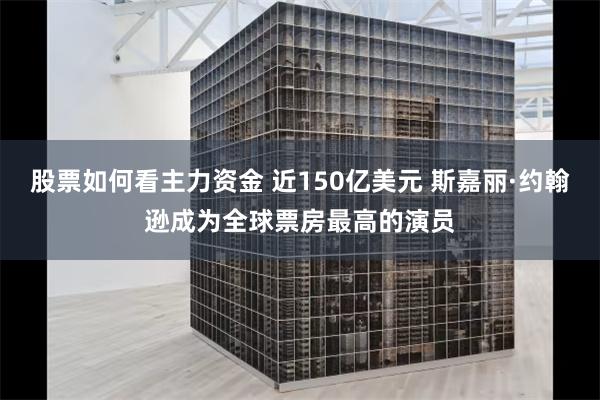 股票如何看主力资金 近150亿美元 斯嘉丽·约翰逊成为全球票房最高的演员